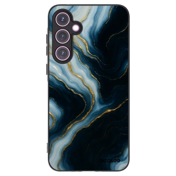 Picasee Μαύρη θήκη σιλικόνης για Samsung Galaxy A35 5G A356B - Luna