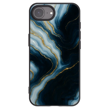 Picasee Μαύρη θήκη σιλικόνης για Apple iPhone 16e - Luna