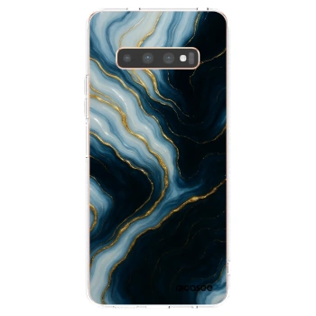 Picasee διαφανής θήκη σιλικόνης Samsung Galaxy S10 Plus G975 - Luna