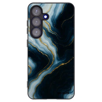 Picasee Μαύρη θήκη σιλικόνης για Samsung Galaxy S25 5G - Luna