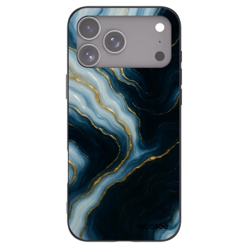 Picasee Μαύρη θήκη σιλικόνης για Apple iPhone 17 Pro Max - Luna