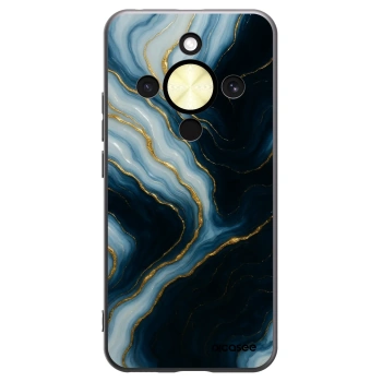 Picasee Μαύρη θήκη σιλικόνης για Honor Magic8 Lite 5G - Luna
