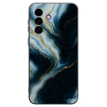 Picasee Μαύρη θήκη σιλικόνης για Samsung Galaxy A37 - Luna
