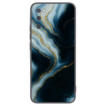 Picasee Μαύρη θήκη σιλικόνης για Samsung Galaxy S20 G980F - Luna