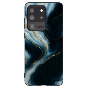 Picasee Μαύρη θήκη σιλικόνης για Samsung Galaxy S20 Ultra 5G G988F - Luna