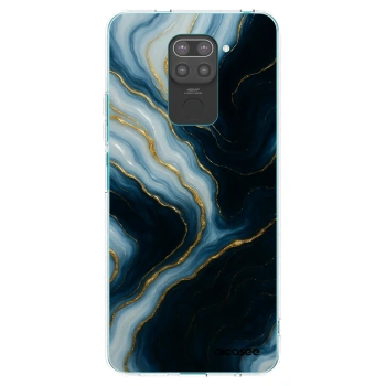 Picasee Μαύρη θήκη σιλικόνης για Xiaomi Redmi Note 9 - Luna
