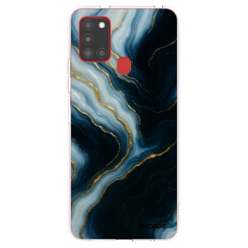 Picasee διαφανής θήκη σιλικόνης Samsung Galaxy A21s - Luna