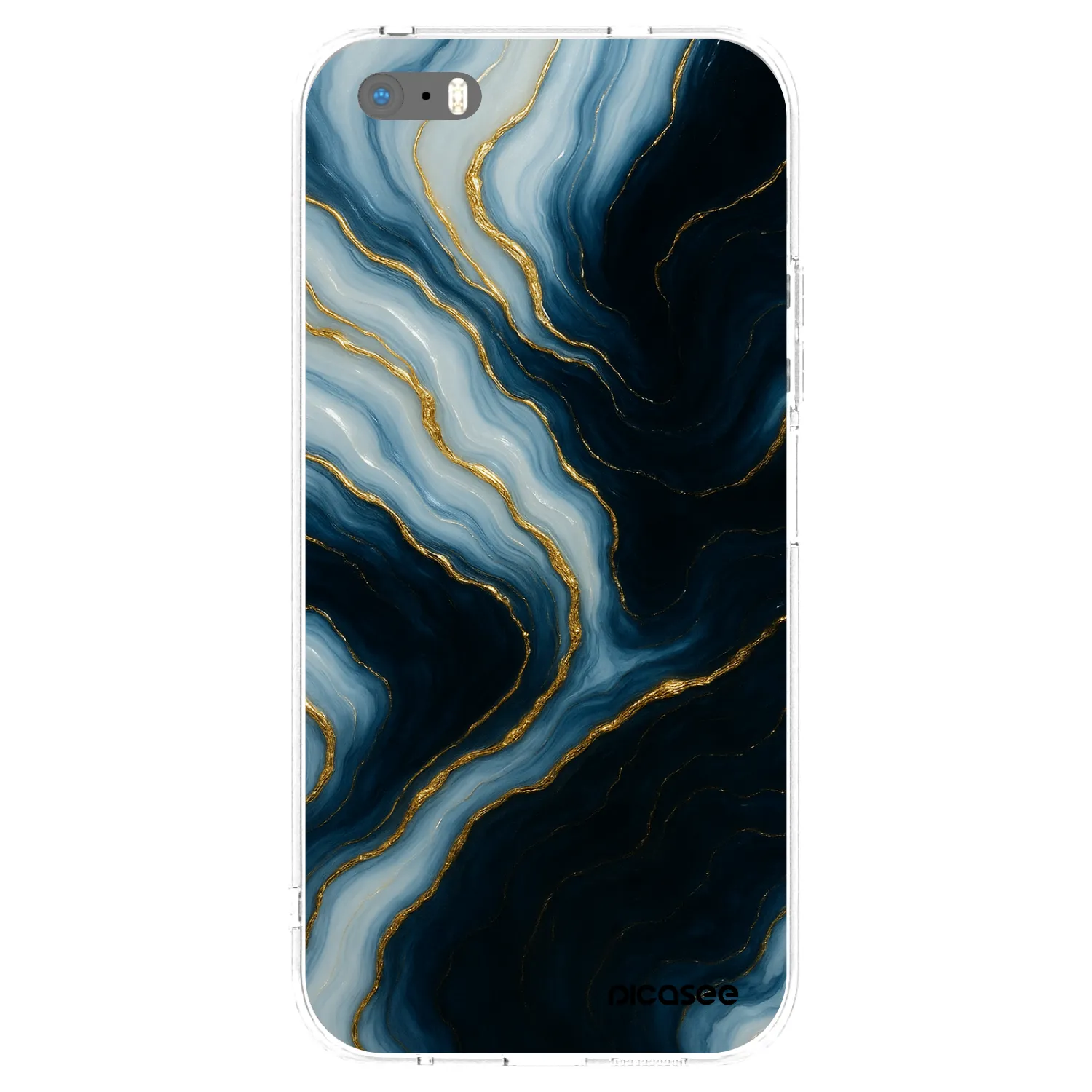 Picasee διαφανής θήκη σιλικόνης Apple iPhone 5/5S/SE - Luna
