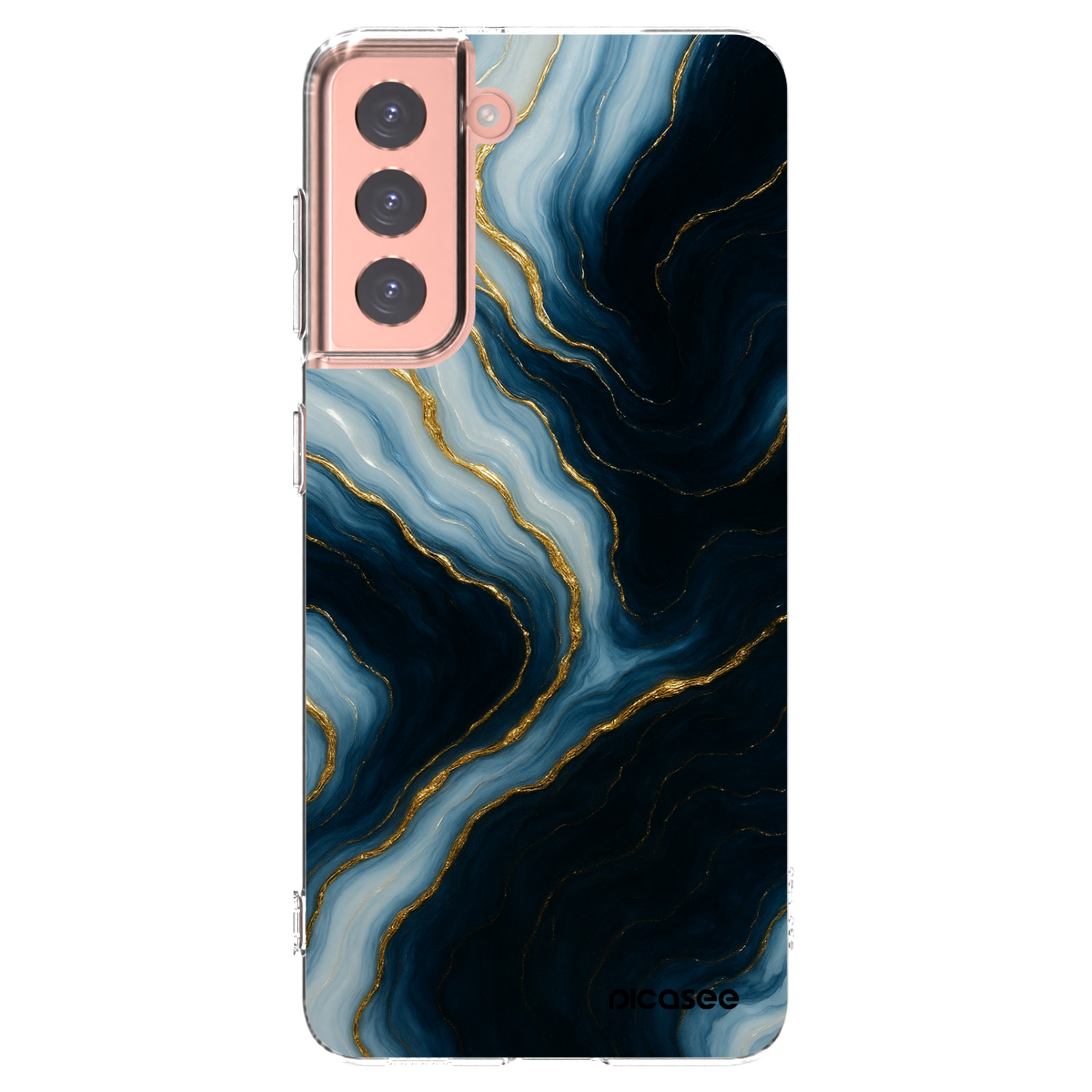 Picasee διαφανής θήκη σιλικόνης Samsung Galaxy S21 5G G991B - Luna