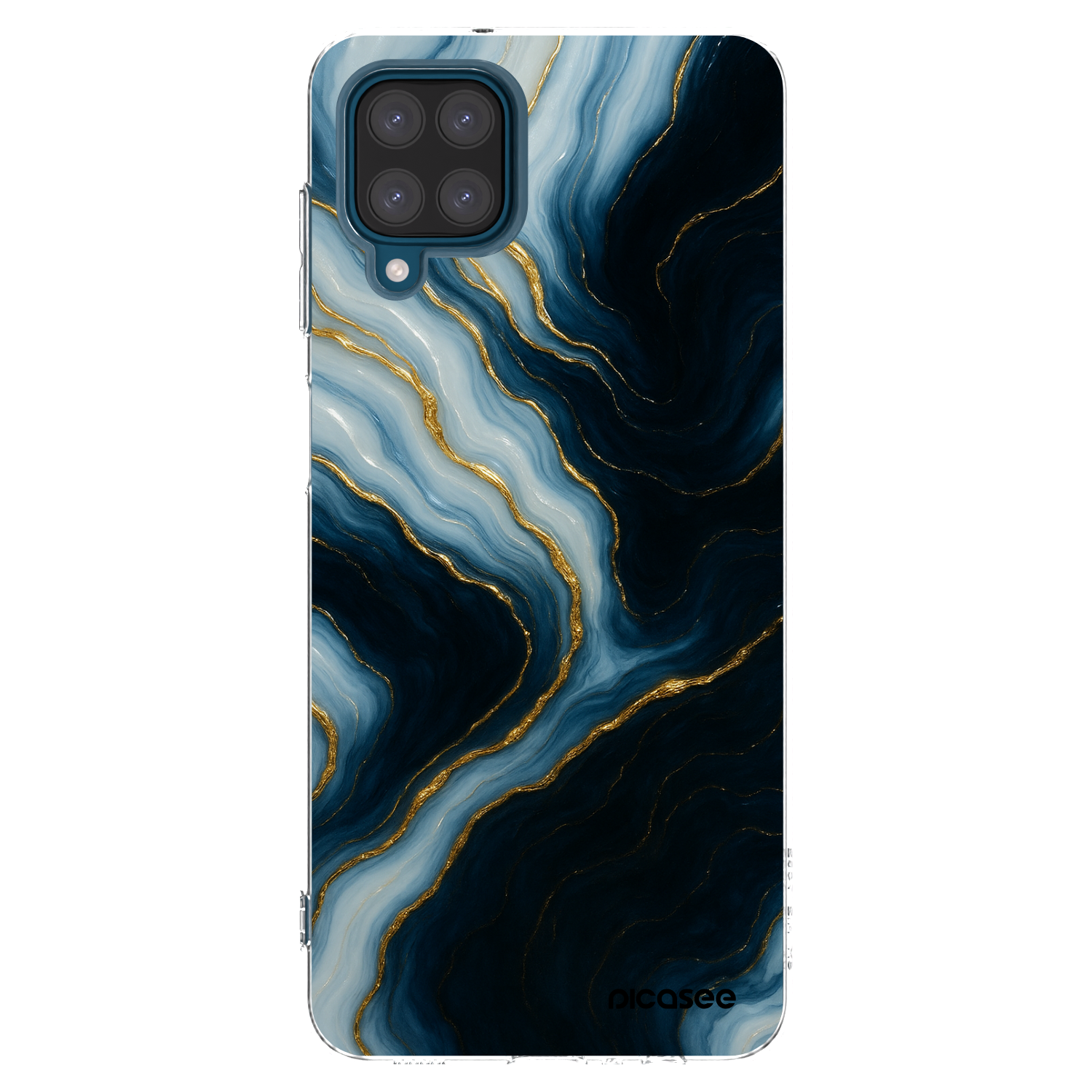 Picasee διαφανής θήκη σιλικόνης Samsung Galaxy A12 A125F - Luna