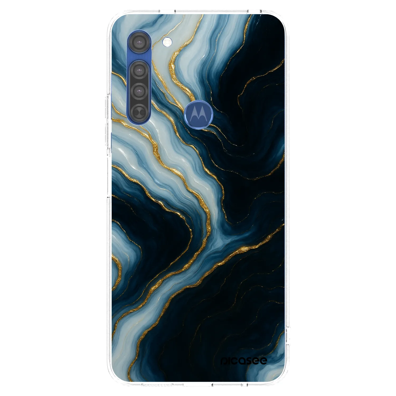 Picasee διαφανής θήκη σιλικόνης Motorola Moto G8 - Luna