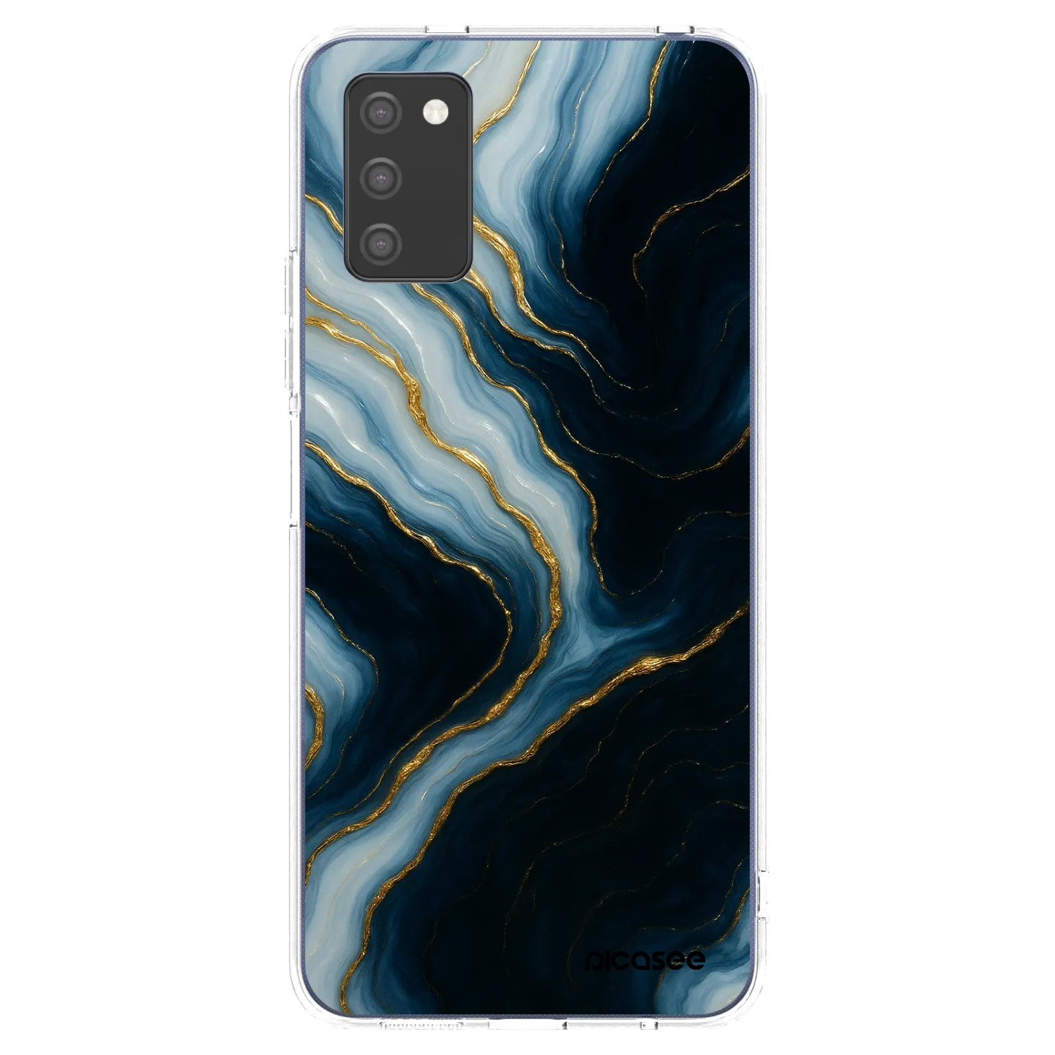 Picasee διαφανής θήκη σιλικόνης Samsung Galaxy A02s A025G - Luna