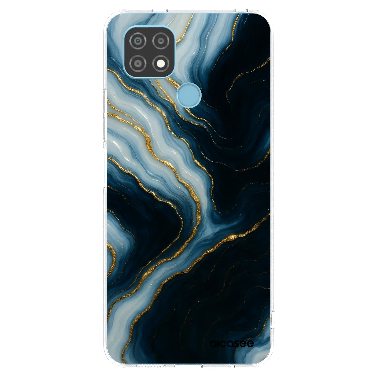 Picasee διαφανής θήκη σιλικόνης Realme C21 - Luna