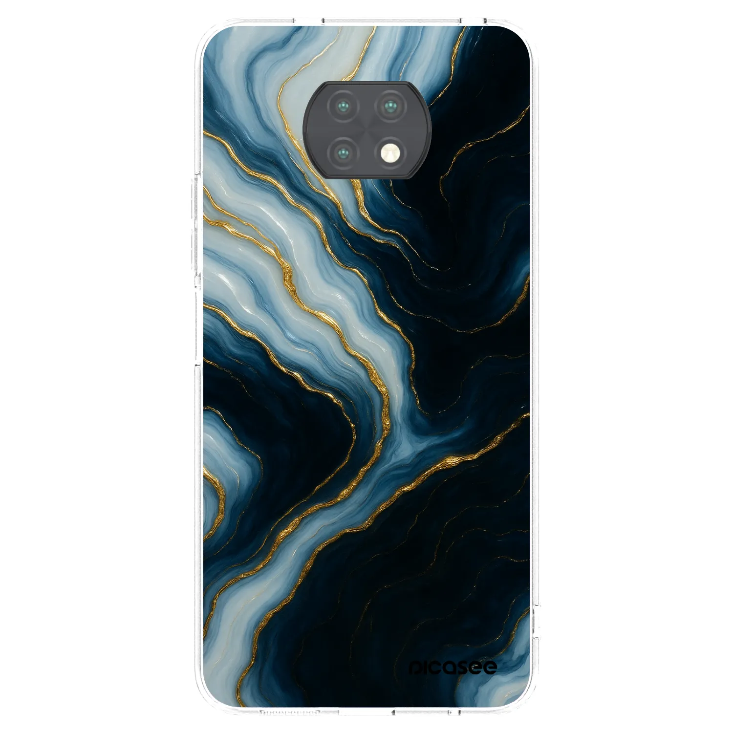 Picasee διαφανής θήκη σιλικόνης Xiaomi Redmi Note 9T - Luna