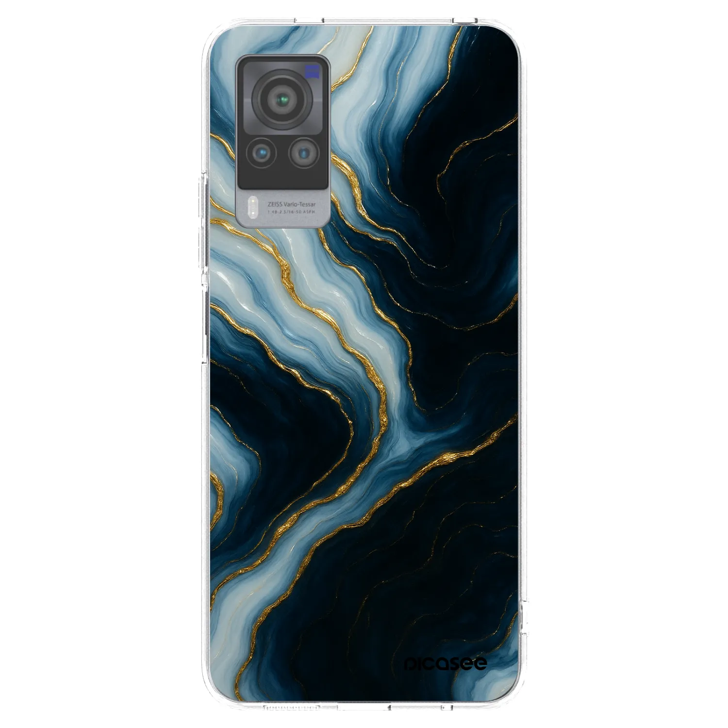 Picasee διαφανής θήκη σιλικόνης Vivo X60 Pro 5G - Luna