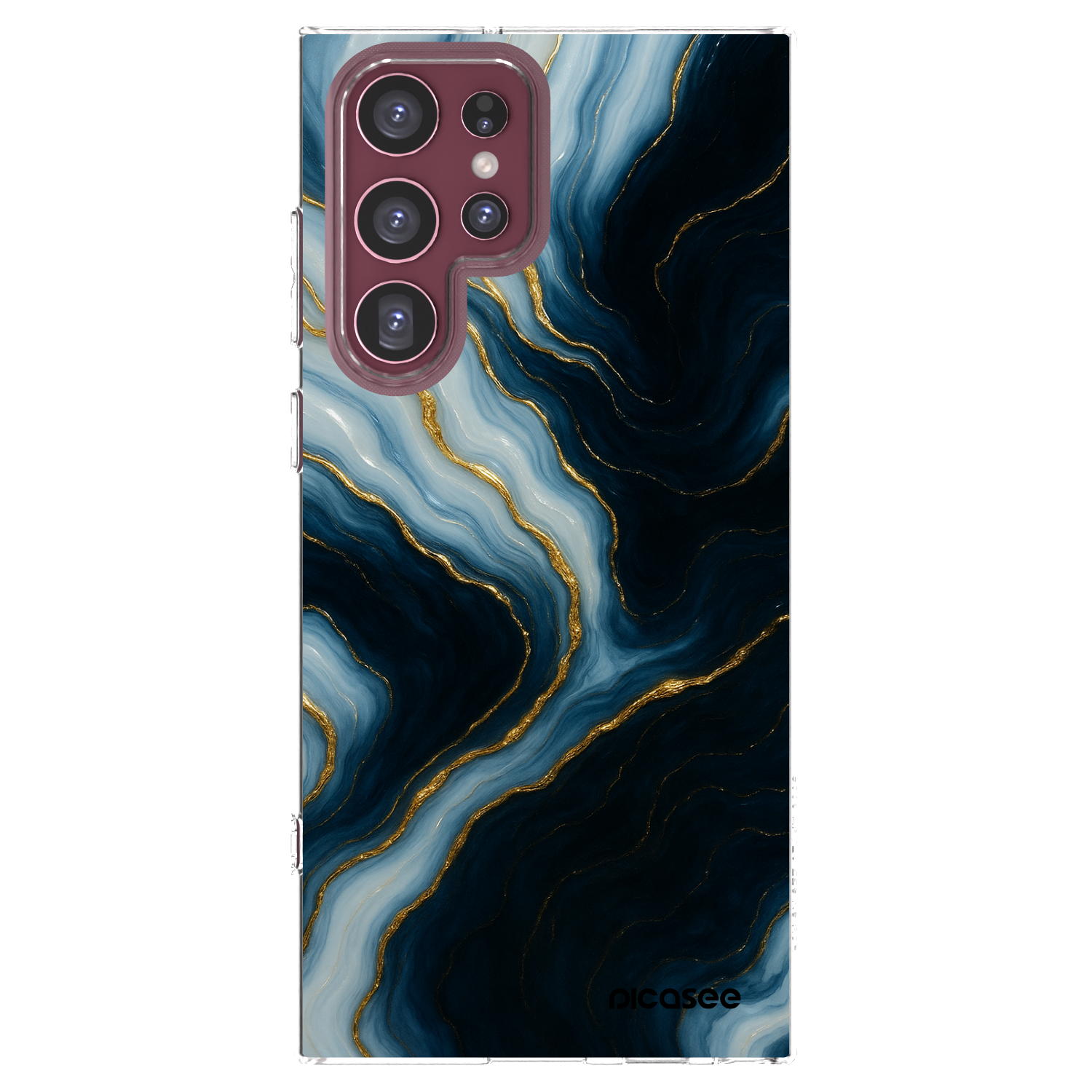 Picasee διαφανής θήκη σιλικόνης Samsung Galaxy S22 Ultra 5G - Luna