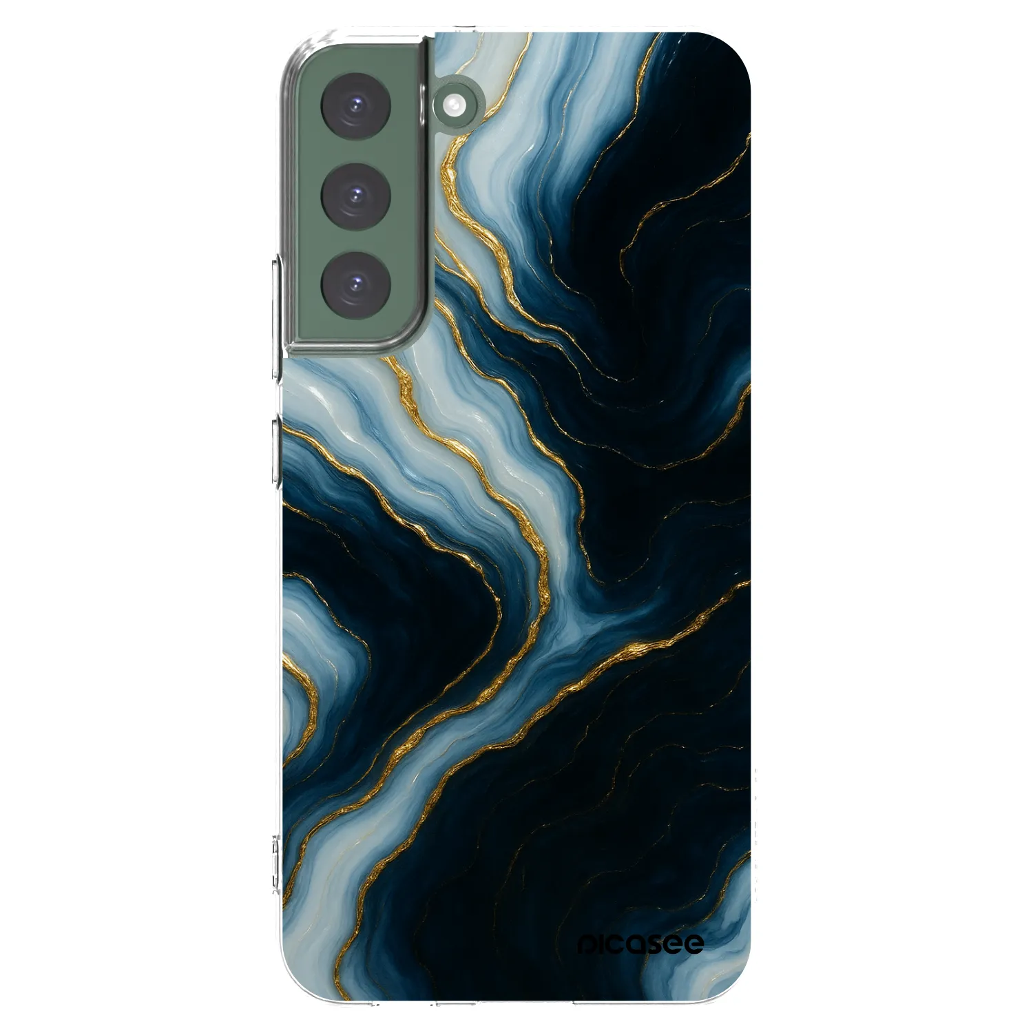 Picasee διαφανής θήκη σιλικόνης Samsung Galaxy S22+ 5G - Luna