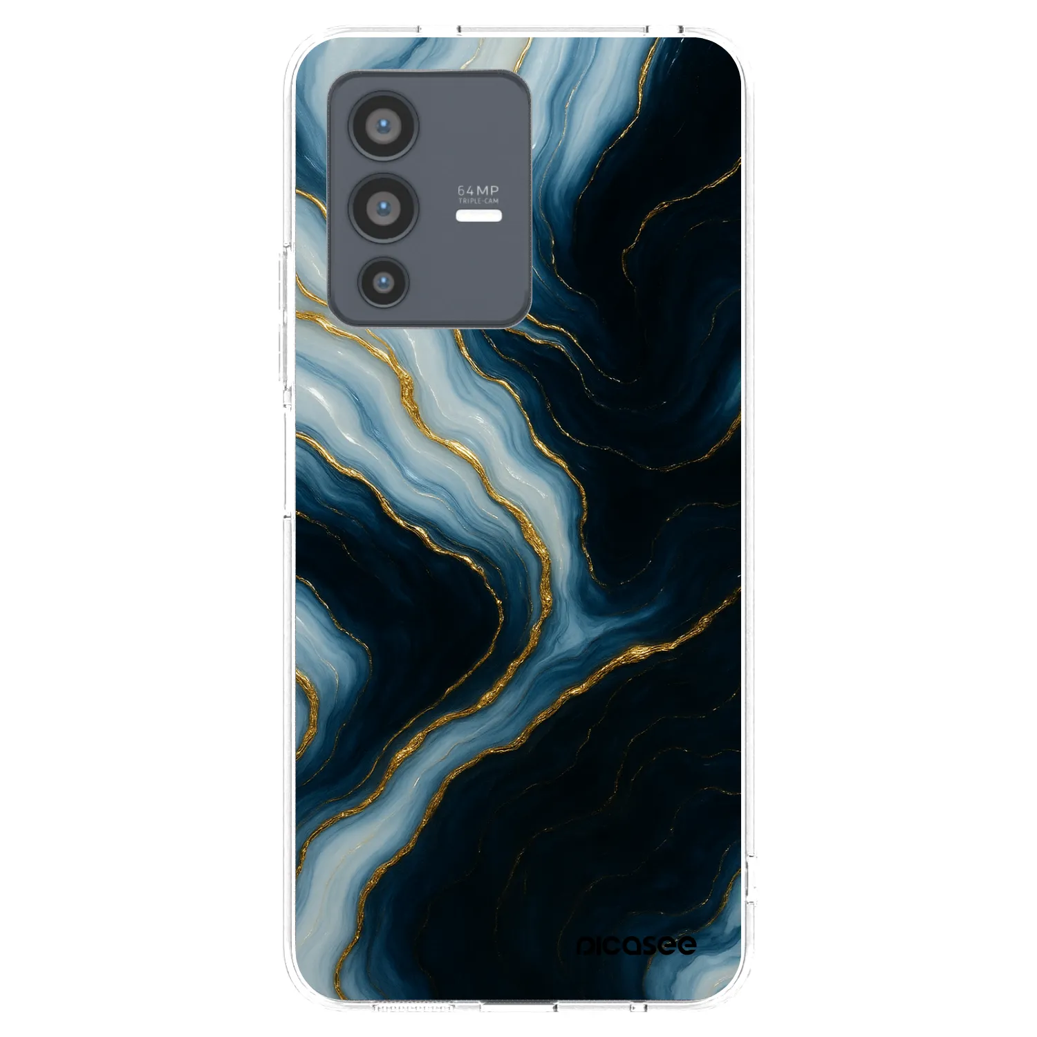 Picasee διαφανής θήκη σιλικόνης Vivo V23 5G - Luna