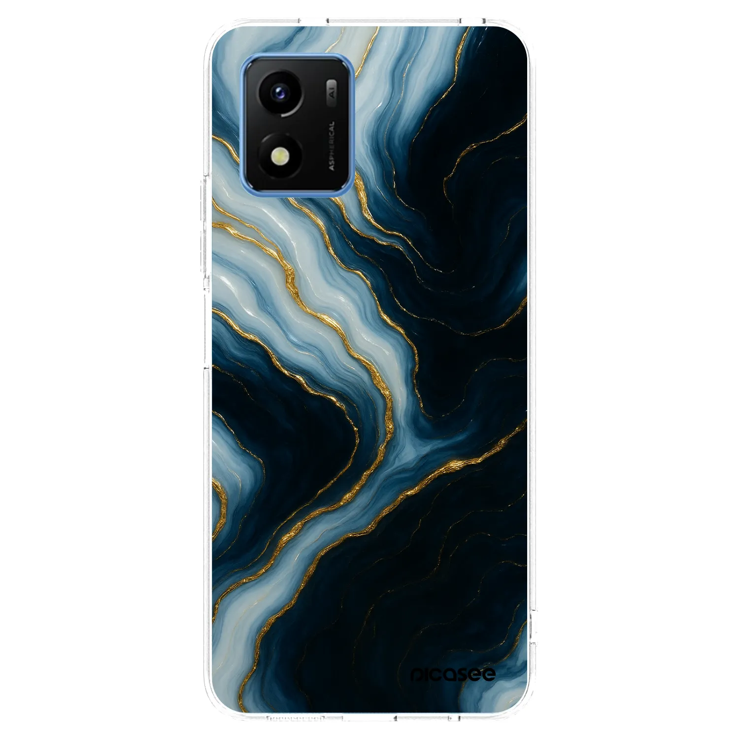 Picasee διαφανής θήκη σιλικόνης Vivo Y01 - Luna