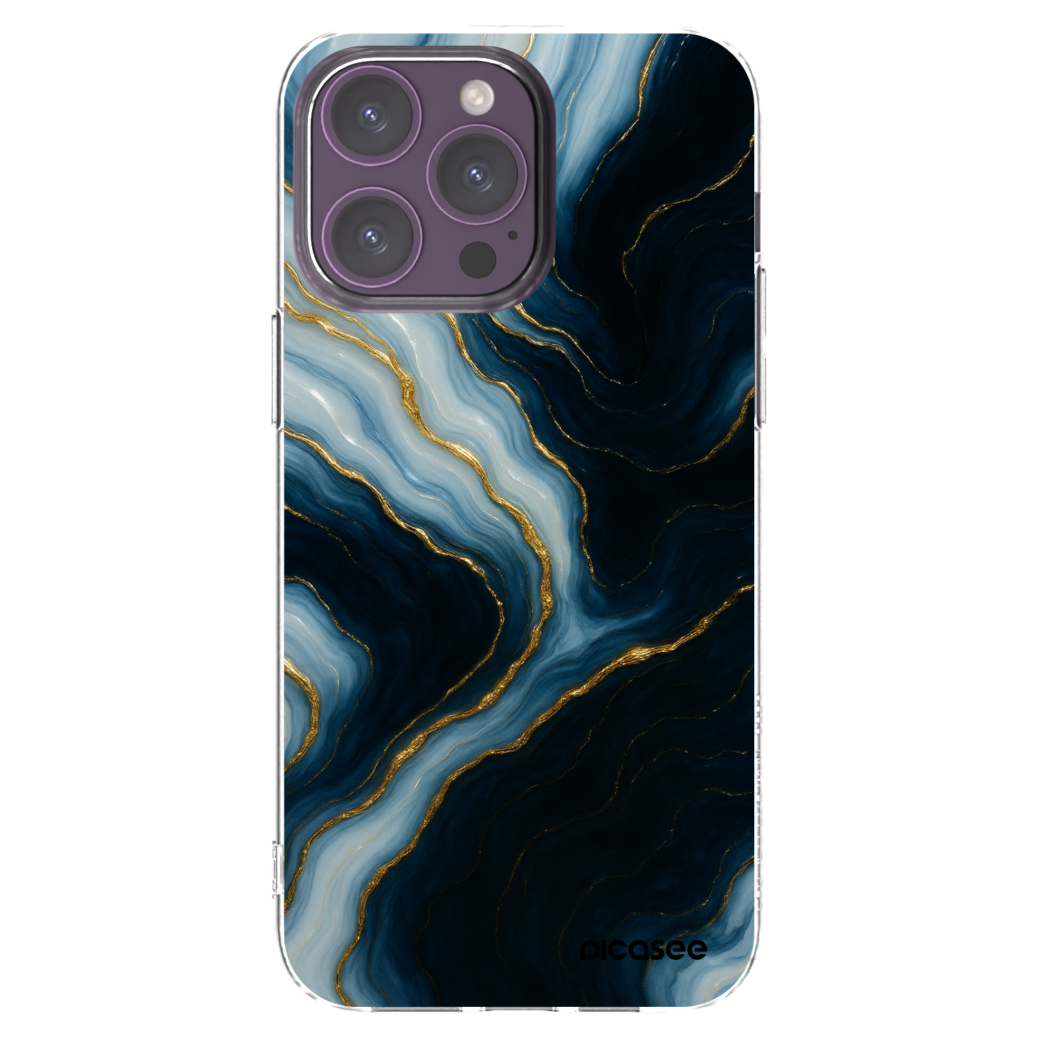 Picasee διαφανής θήκη σιλικόνης Apple iPhone 14 Pro Max - Luna
