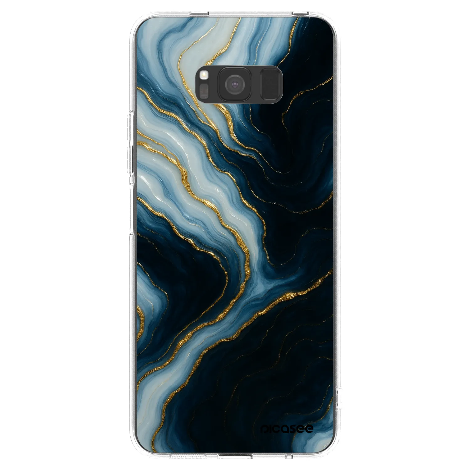 Picasee διαφανής θήκη σιλικόνης Samsung Galaxy S8 G950F - Luna