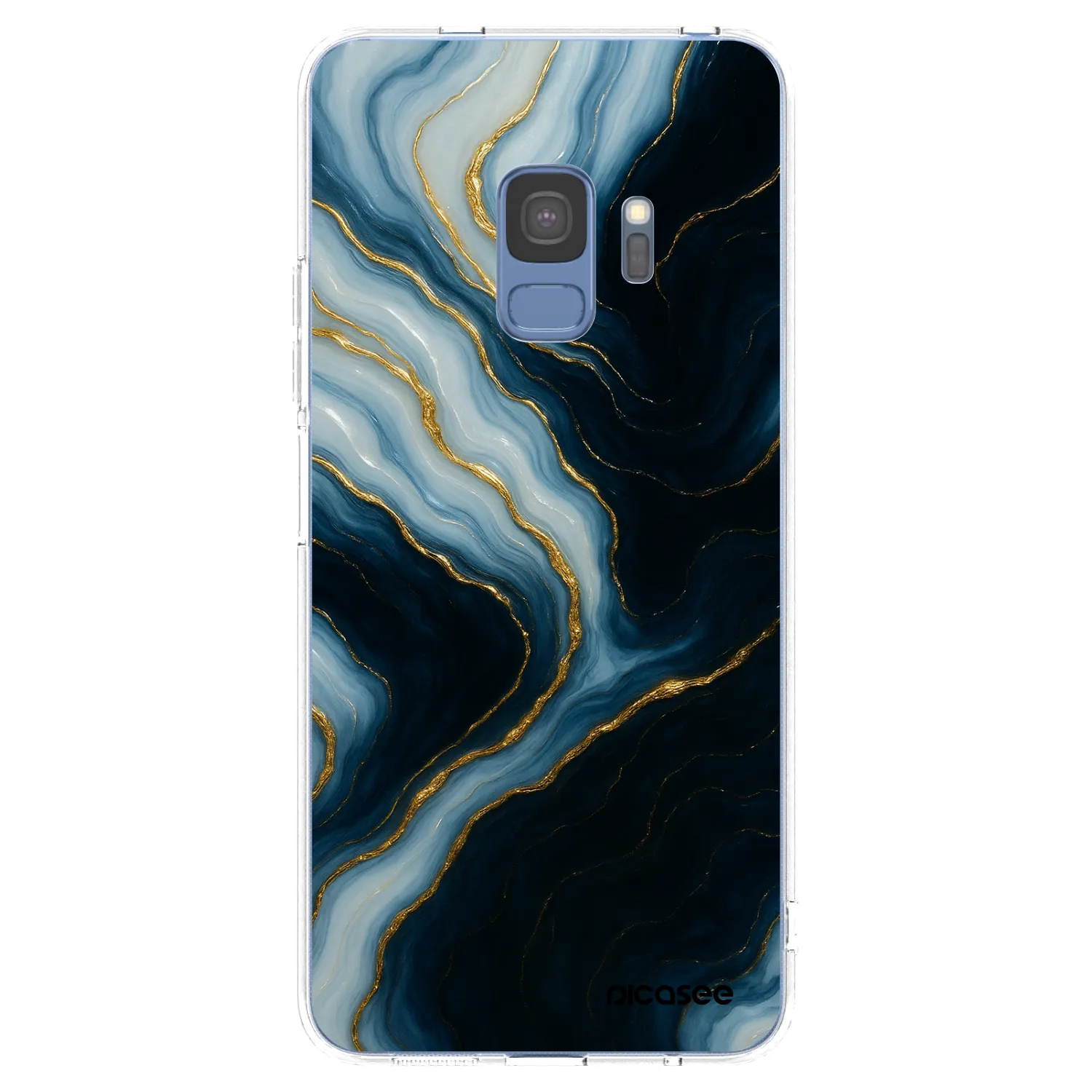 Picasee διαφανής θήκη σιλικόνης Samsung Galaxy S9 G960F - Luna