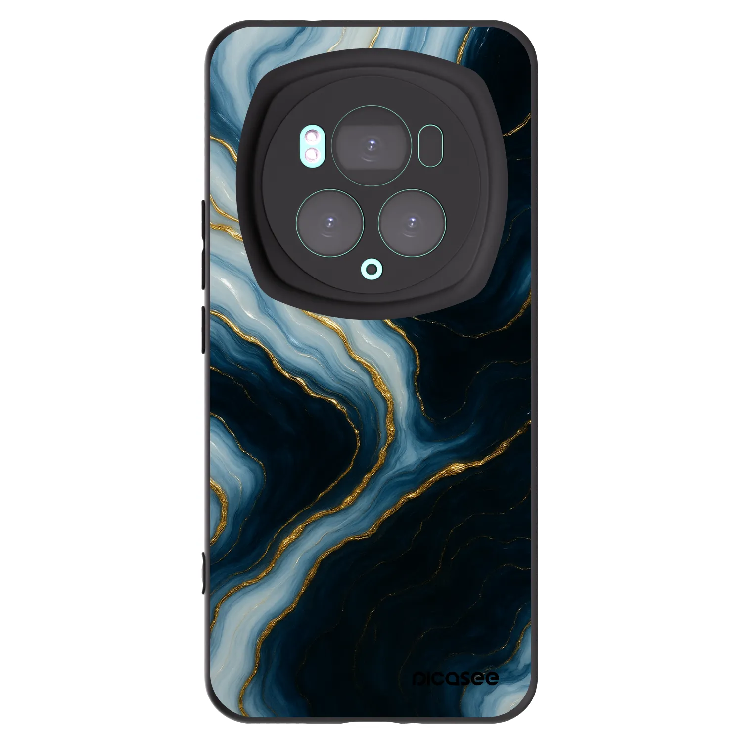 Picasee Μαύρη θήκη σιλικόνης για Honor Magic6 Pro - Luna