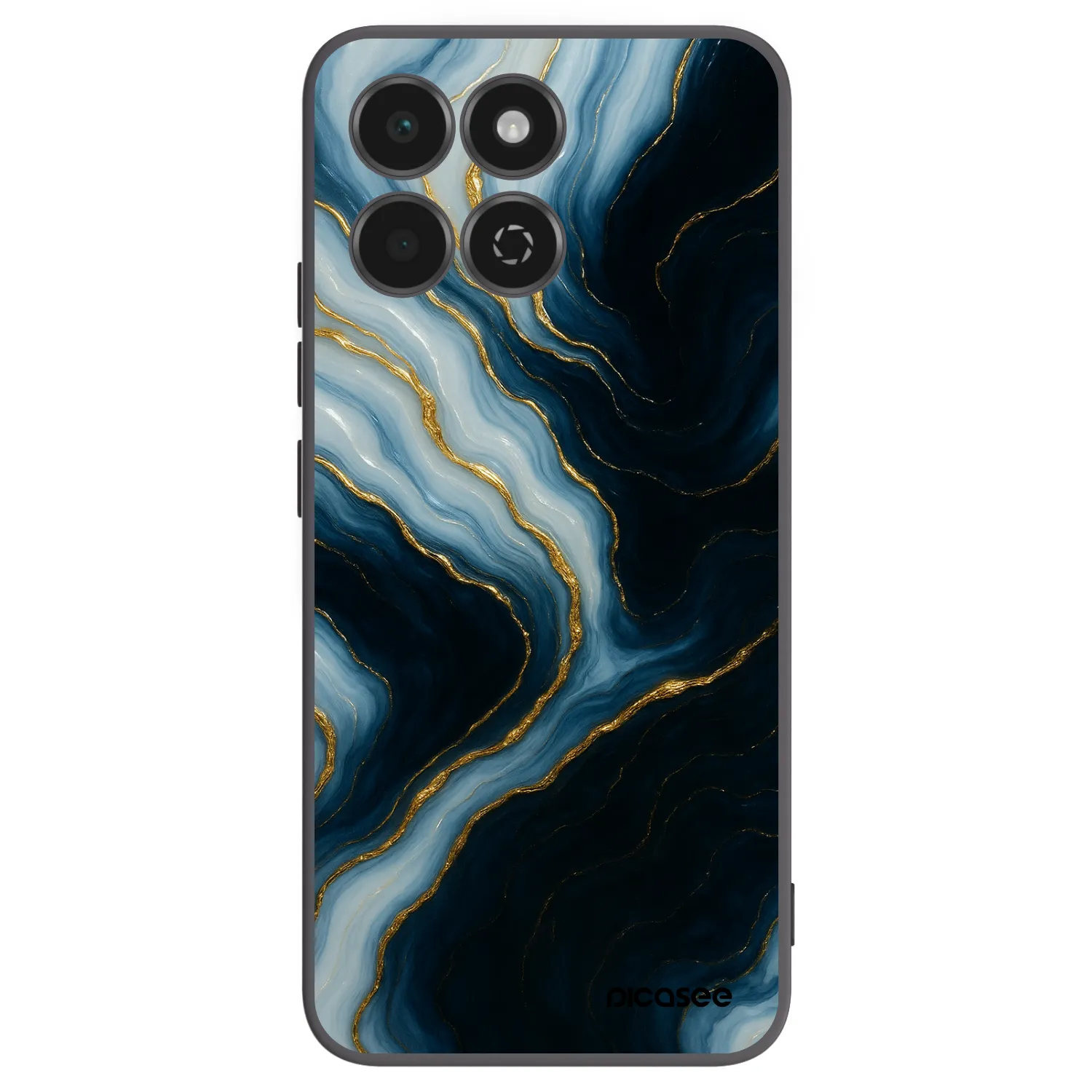 Picasee Μαύρη θήκη σιλικόνης για Honor 200 Smart 5G - Luna