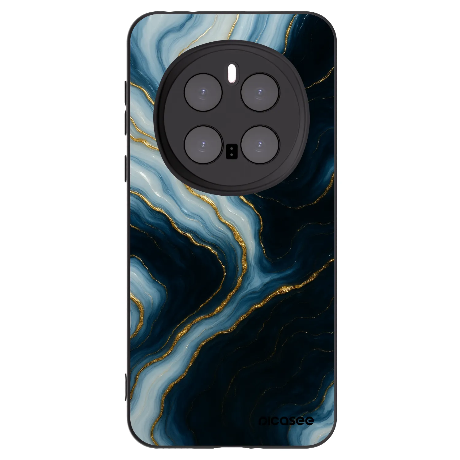 Picasee Μαύρη θήκη σιλικόνης για Honor Magic7 Pro 5G - Luna