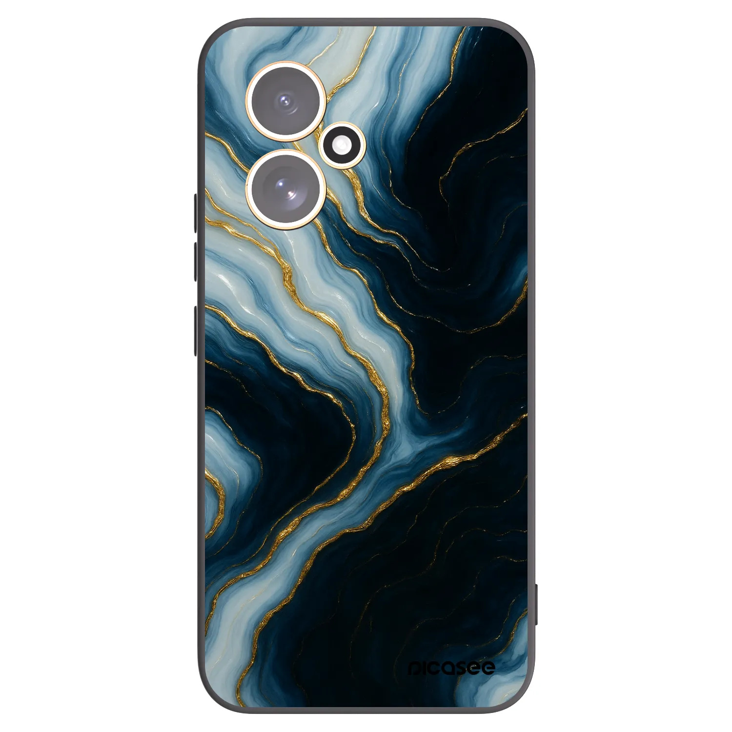 Picasee Μαύρη θήκη σιλικόνης για Honor 400 5G - Luna