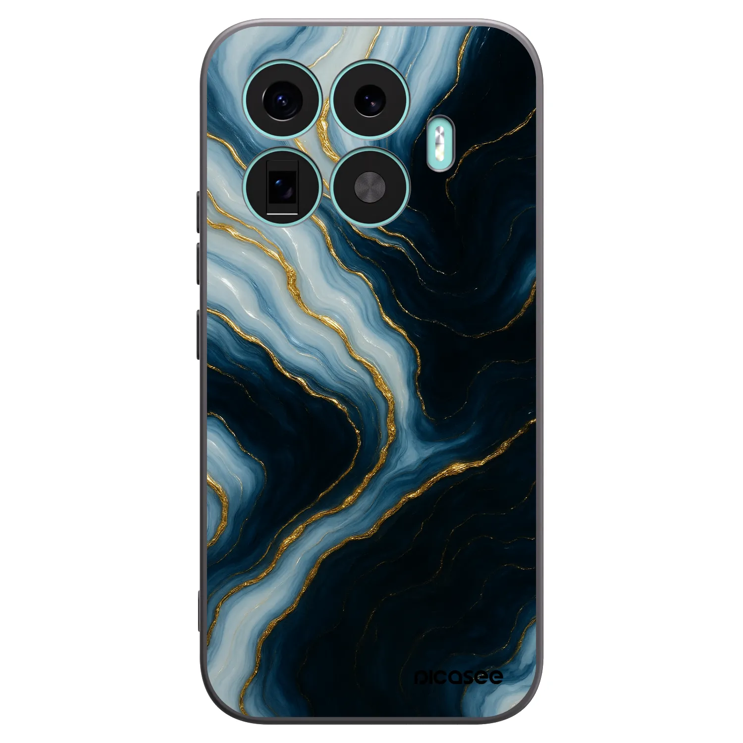 Picasee Μαύρη θήκη σιλικόνης για Xiaomi 17T - Luna