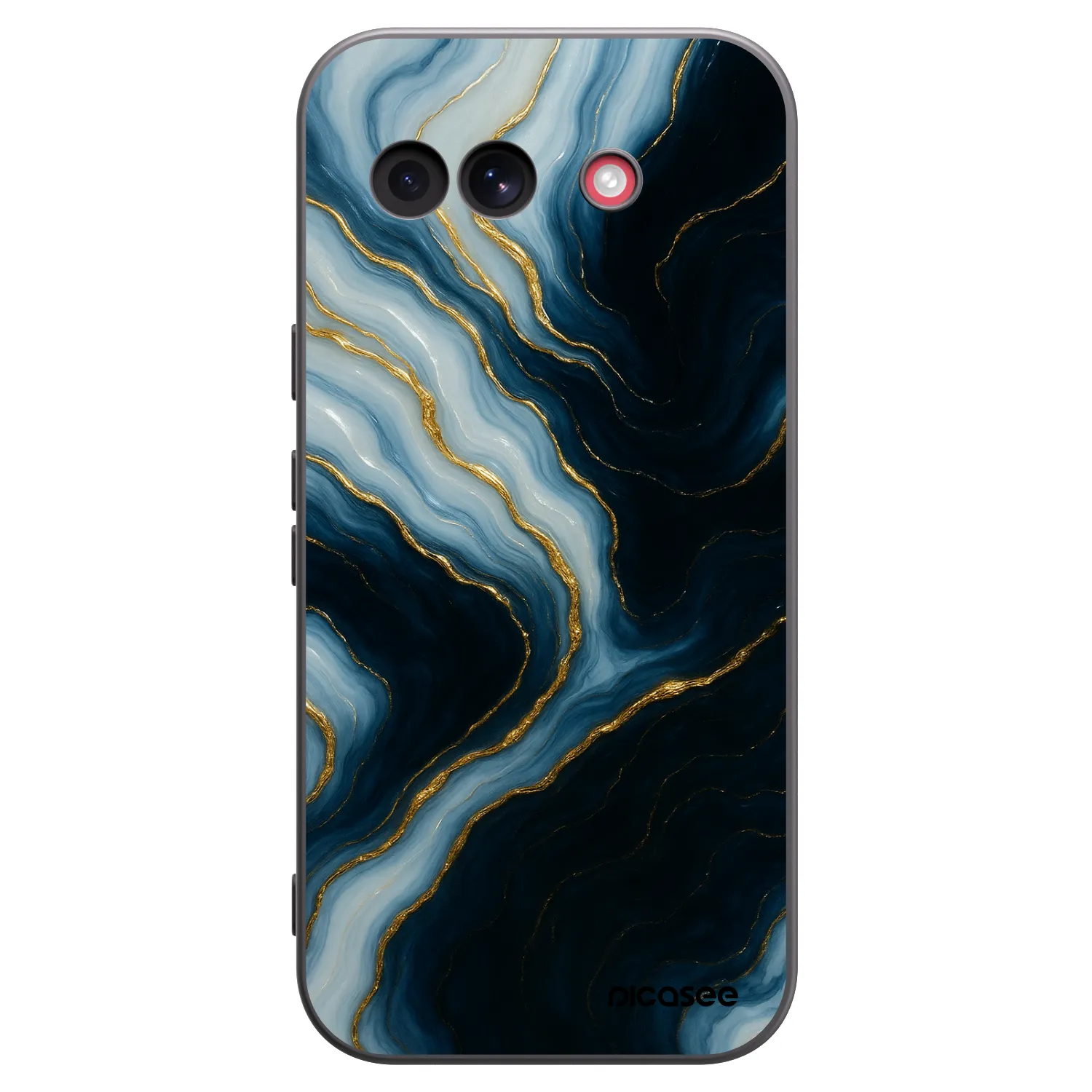 Picasee Μαύρη θήκη σιλικόνης για Google Pixel 10a - Luna