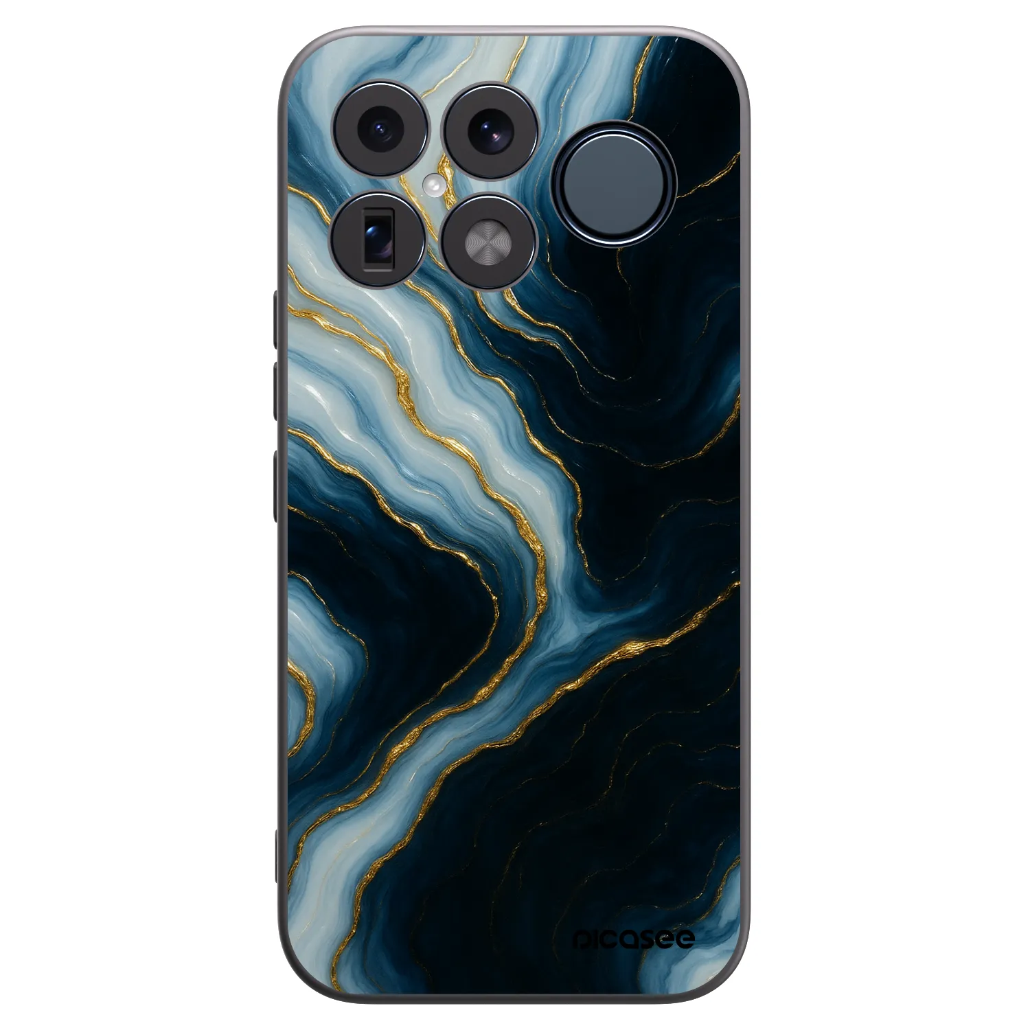 Picasee Μαύρη θήκη σιλικόνης για Xiaomi Poco F8 Ultra - Luna