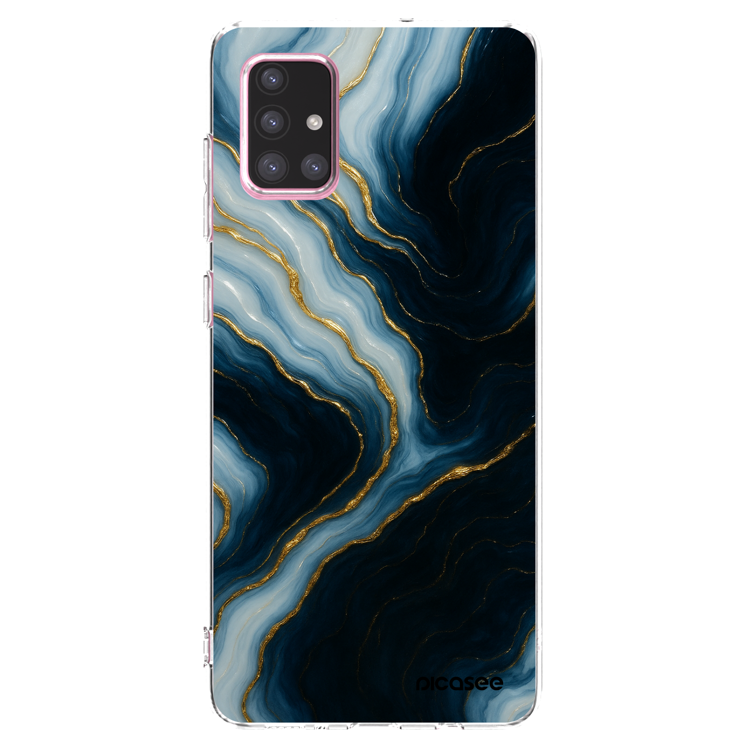 Picasee διαφανής θήκη σιλικόνης Samsung Galaxy A71 A715F - Luna