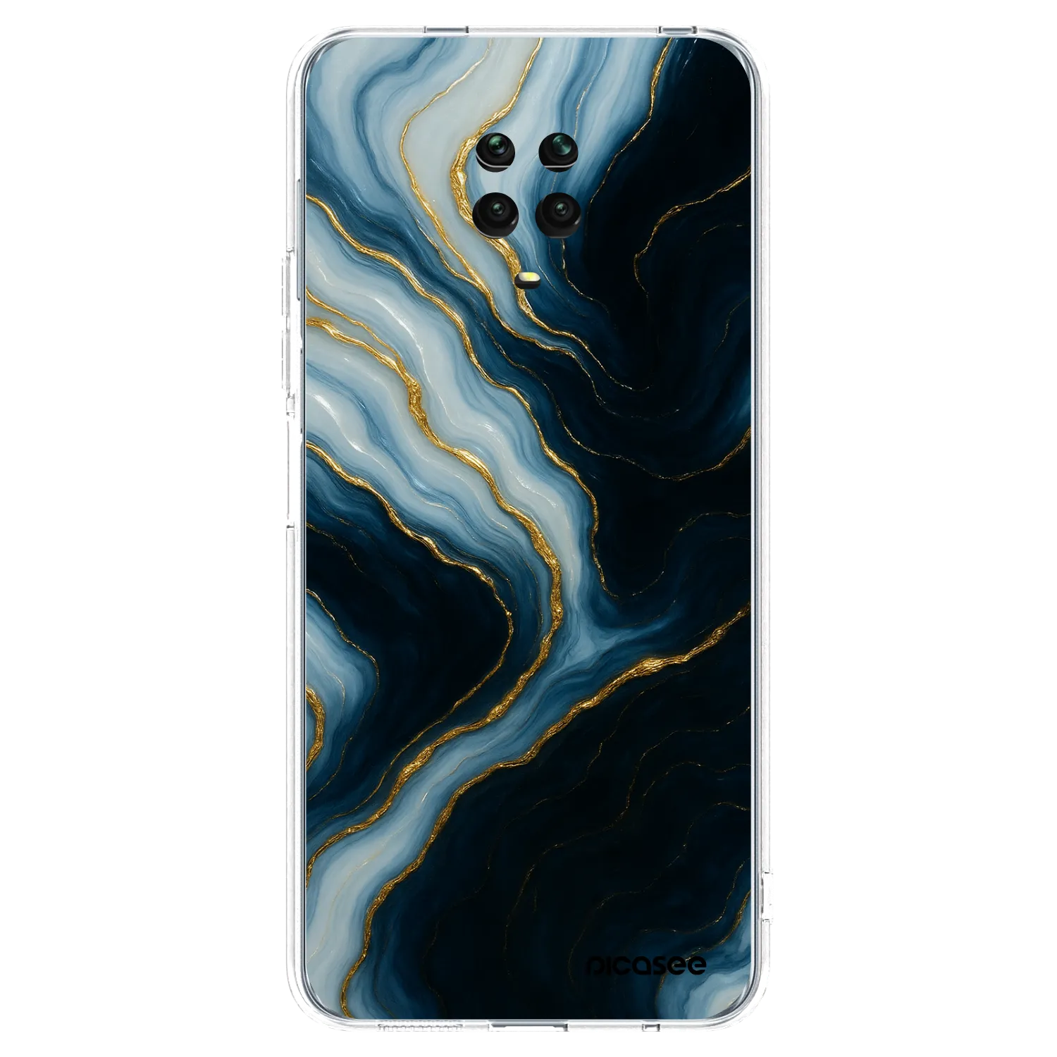 Picasee διαφανής θήκη σιλικόνης Xiaomi Redmi Note 9 Pro - Luna