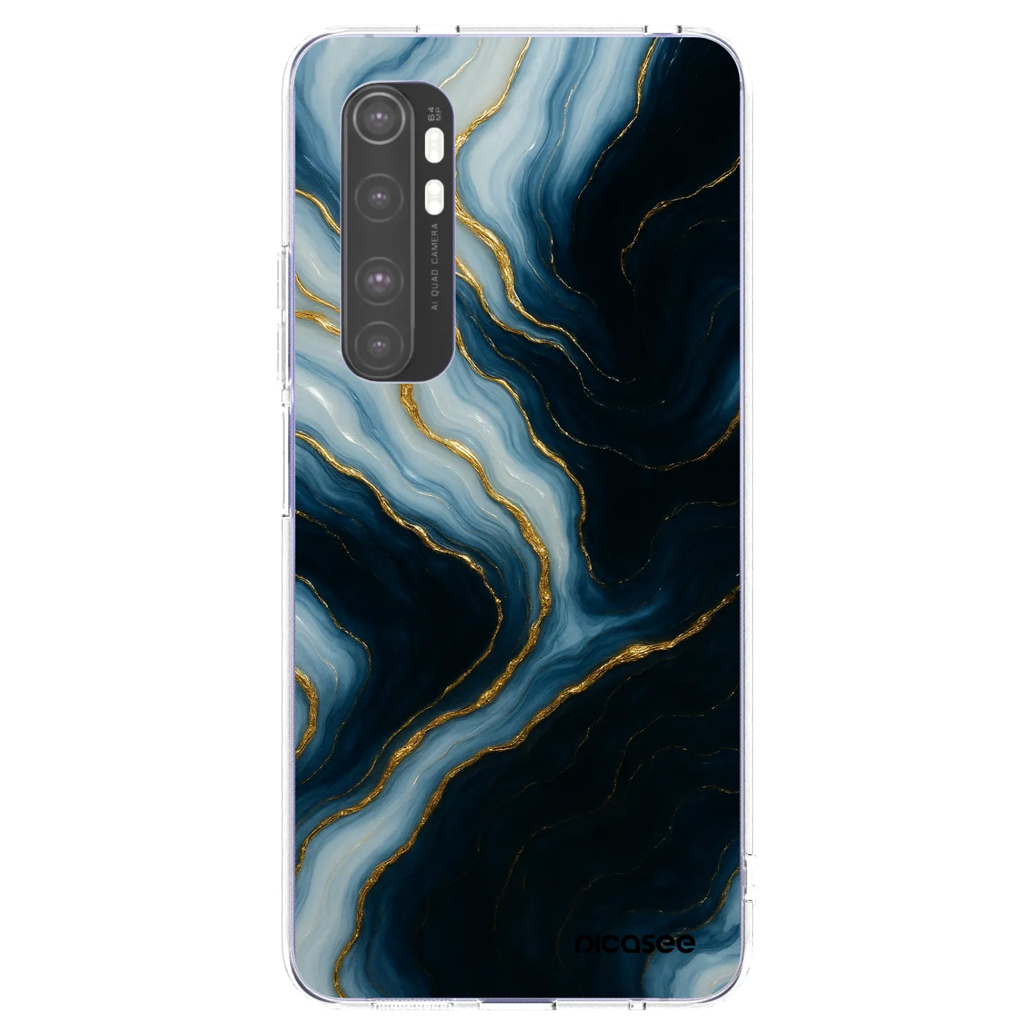 Picasee διαφανής θήκη σιλικόνης Xiaomi Mi Note 10 Lite - Luna
