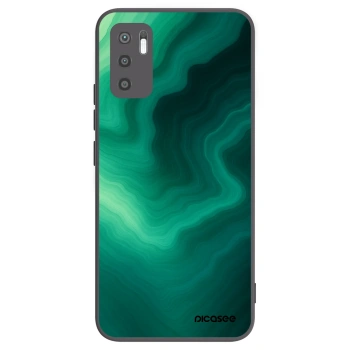 Picasee Μαύρη θήκη σιλικόνης για Xiaomi Redmi Note 10 5G - Malachite