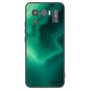 Picasee Μαύρη θήκη σιλικόνης για Xiaomi Mi 11 Ultra - Malachite