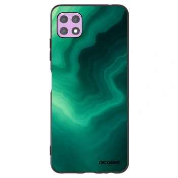 Picasee Μαύρη θήκη σιλικόνης για Samsung Galaxy A22 A226B 5G - Malachite