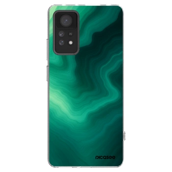 Picasee διαφανής θήκη σιλικόνης Xiaomi Redmi Note 11 Pro 5G - Malachite