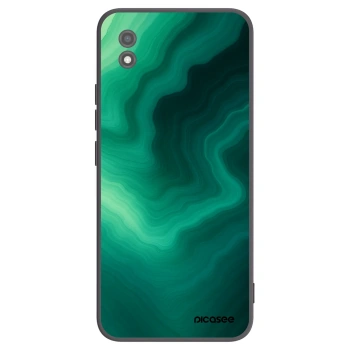 Picasee Μαύρη θήκη σιλικόνης για Realme C11 (2021) - Malachite