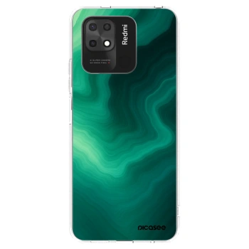 Picasee διαφανής θήκη σιλικόνης Xiaomi Redmi 10C - Malachite
