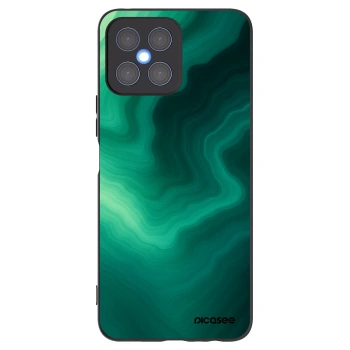 Picasee Μαύρη θήκη σιλικόνης για Honor X8 4G - Malachite