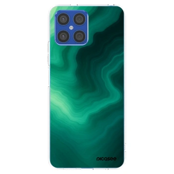 Picasee διαφανής θήκη σιλικόνης Honor X8 4G - Malachite