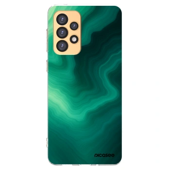 Picasee διαφανής θήκη σιλικόνης Samsung Galaxy A33 5G A336 - Malachite