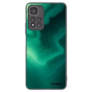 Picasee Μαύρη θήκη σιλικόνης για Xiaomi Redmi Note 11 Pro+ 5G - Malachite