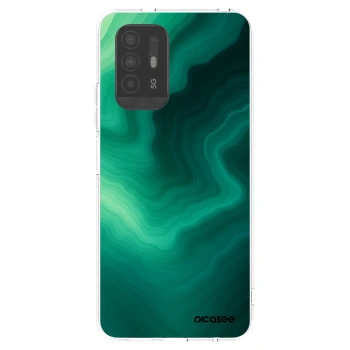 Picasee διαφανής θήκη σιλικόνης OPPO A94 5G - Malachite
