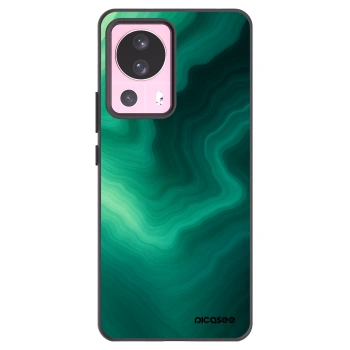 Picasee Μαύρη θήκη σιλικόνης για Xiaomi 13 Lite - Malachite