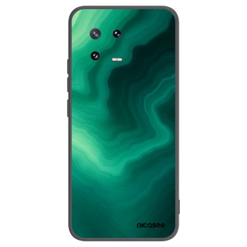 Picasee Μαύρη θήκη σιλικόνης για Xiaomi 13 Pro - Malachite