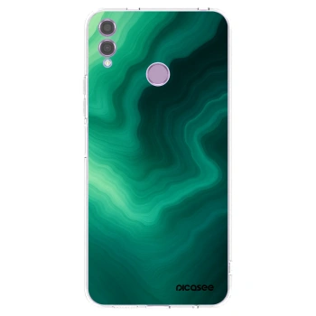 Picasee διαφανής θήκη σιλικόνης Honor 8X - Malachite
